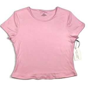 Better Together Short Sleeve Pink Top NEW!